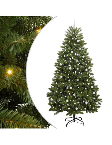 Albero di Natale artificiale Verde 240 cm PVC e Metallo