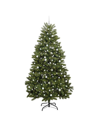 Albero di Natale artificiale Verde 240 cm PVC e Metallo