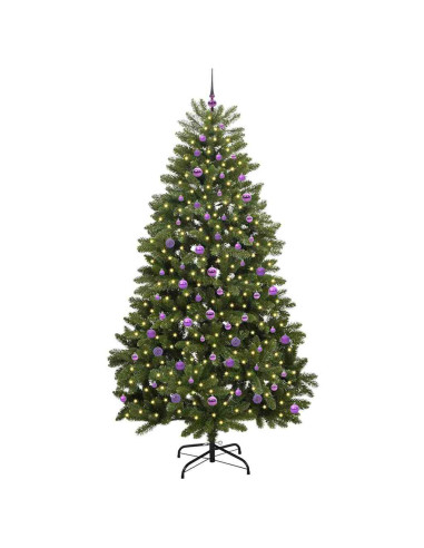 Albero di Natale artificiale Verde 240 cm PVC e Metallo