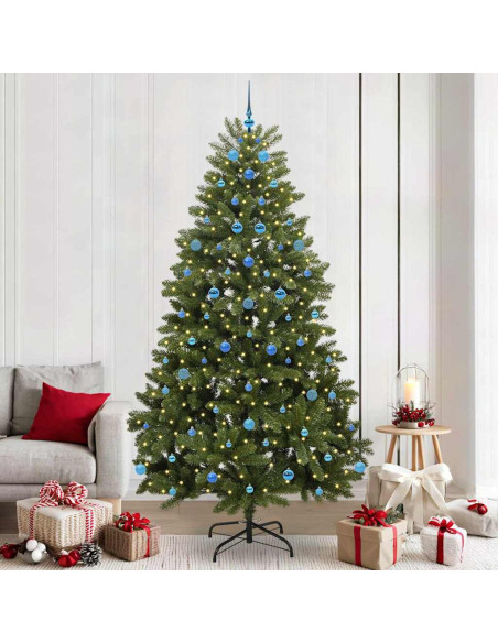 Albero di Natale artificiale Verde 240 cm PVC e Metallo