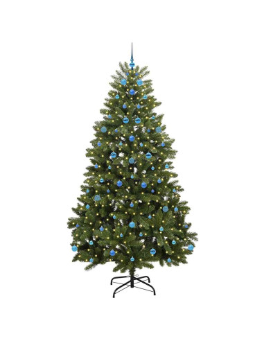 Albero di Natale artificiale Verde 240 cm PVC e Metallo