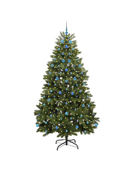 Albero di Natale artificiale Verde 240 cm PVC e Metallo