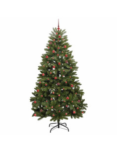 Albero di Natale artificiale Verde 270 cm PVC e Metallo 2