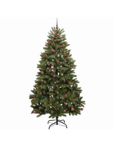 Albero di Natale artificiale Verde 270 cm PVC e Metallo