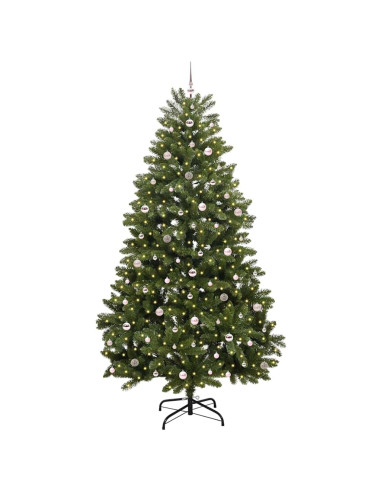 Albero di Natale artificiale Verde 270 cm PVC e Metallo
