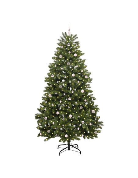 Albero di Natale artificiale Verde 270 cm PVC e Metallo