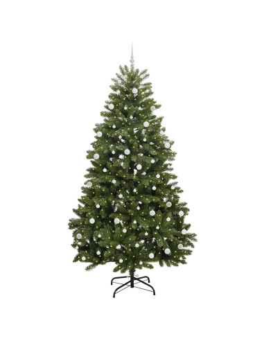 Albero di Natale artificiale Verde 270 cm PVC e Metallo