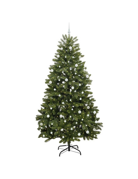 Albero di Natale artificiale Verde 270 cm PVC e Metallo