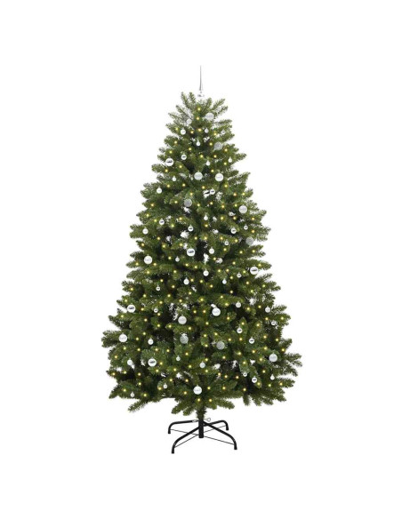 Albero di Natale artificiale Verde 270 cm PVC e Metallo