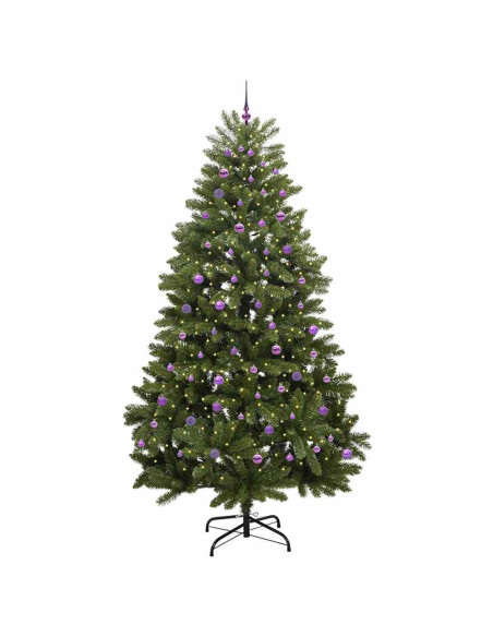 Albero di Natale artificiale Verde 270 cm PVC e Metallo