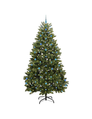 Albero di Natale artificiale Verde 270 cm PVC e Metallo