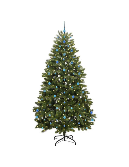 Albero di Natale artificiale Verde 270 cm PVC e Metallo