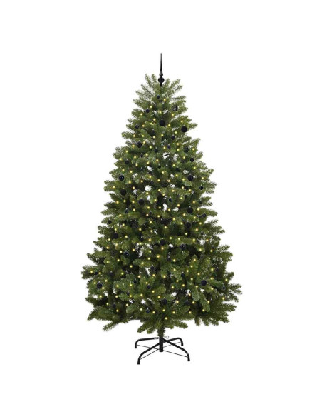Albero di Natale artificiale Verde 300 cm PVC e Metallo