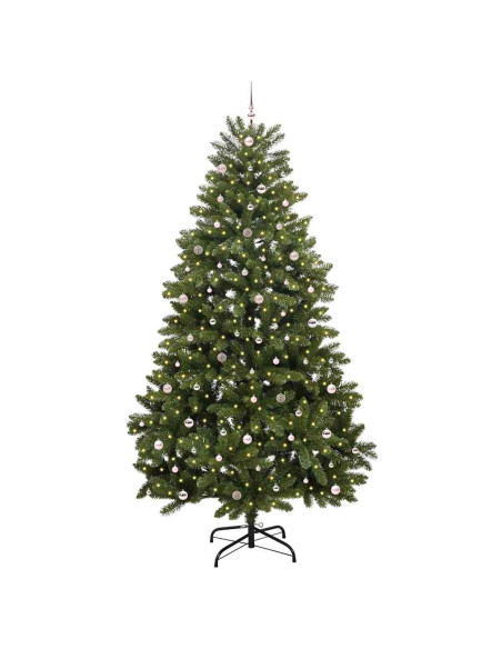 Albero di Natale artificiale Verde 300 cm PVC e Metallo