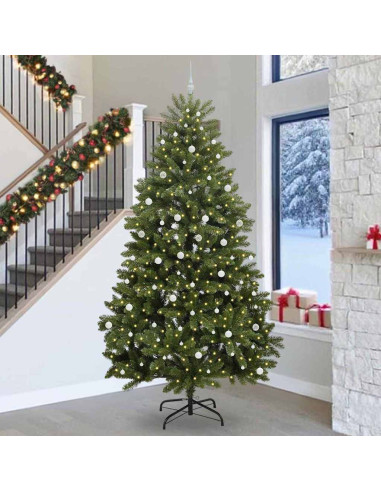 Albero di Natale artificiale Verde 300 cm PVC e Metallo