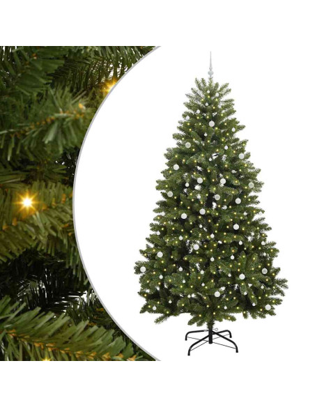 Albero di Natale artificiale Verde 300 cm PVC e Metallo