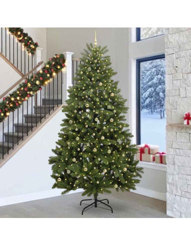 Albero di Natale artificiale Verde 300 cm PVC e Metallo