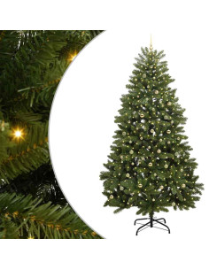 Albero di Natale artificiale Verde 300 cm PVC e Metallo 2