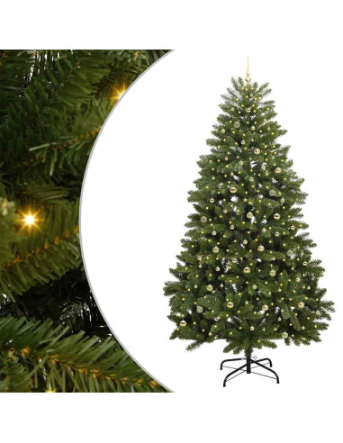 Albero di Natale artificiale Verde 300 cm PVC e Metallo