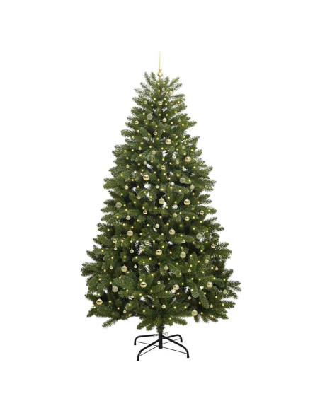 Albero di Natale artificiale Verde 300 cm PVC e Metallo