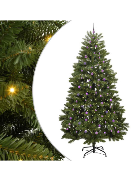 Albero di Natale artificiale Verde 300 cm PVC e Metallo