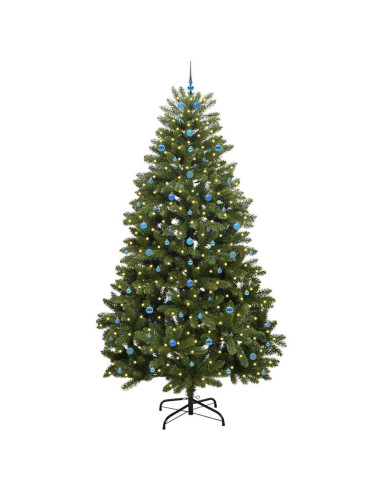 Albero di Natale artificiale Verde 300 cm PVC e Metallo