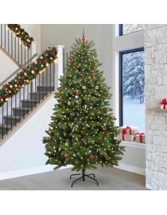 Albero di Natale artificiale Verde 300 cm PVC e Metallo 2