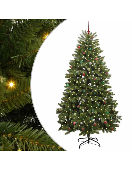 Albero di Natale artificiale Verde 300 cm PVC e Metallo