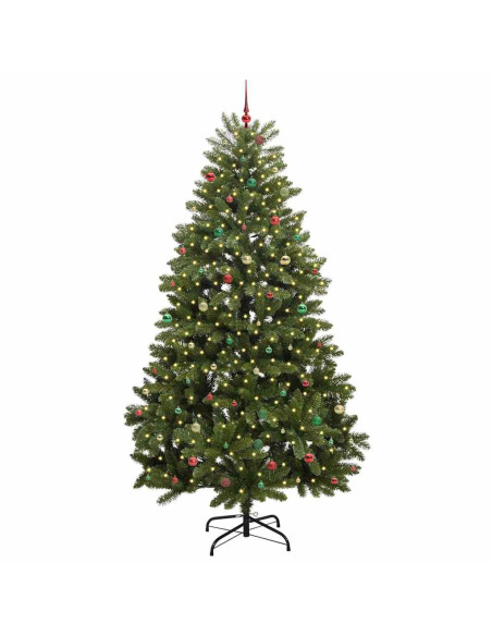 Albero di Natale artificiale Verde 300 cm PVC e Metallo