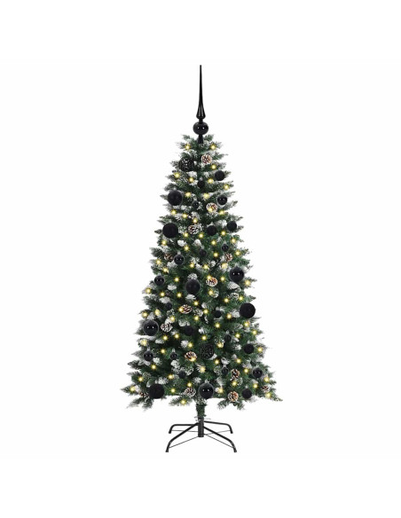 Albero di Natale artificiale con 150 LED Verde 50 x 50 x 120 cm
