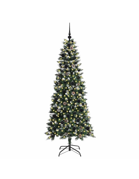 Albero di Natale artificiale con 300 LED Verde 76 x 76 x 150 cm