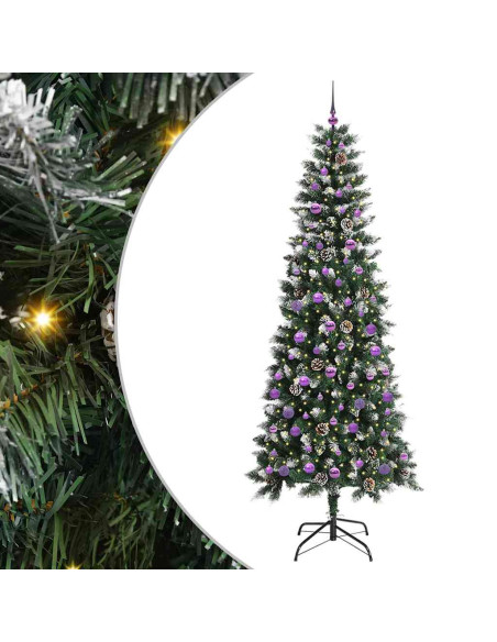 Albero di Natale artificiale Verde 96 x 96 x 240 cm PVC