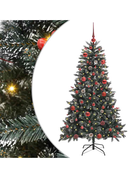 Albero di Natale artificiale Verde 83.5 x 83.5 x 150 cm