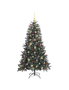 Albero di Natale artificiale Verde 83.5 x 83.5 x 150 cm 2