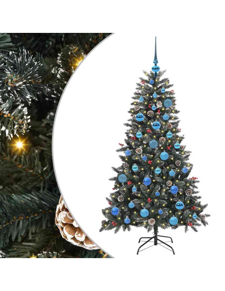 Albero di Natale artificiale Verde 83.5 x 83.5 x 150 cm