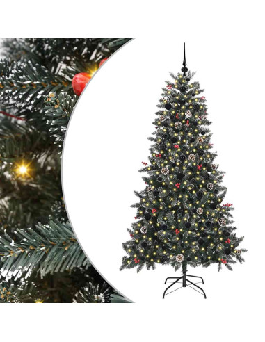 Albero di Natale artificiale con 300 LED Verde 99 x 99 x 180 cm