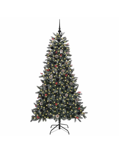 Albero di Natale artificiale con 300 LED Verde 99 x 99 x 180 cm