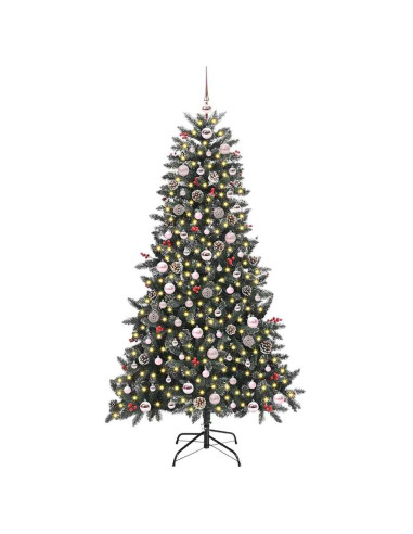 Albero di Natale artificiale con 300 LED Verde 99 x 99 x 180 cm