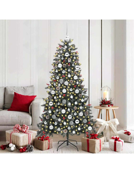 Albero di Natale artificiale con 300 LED Verde 99 x 99 x 180 cm