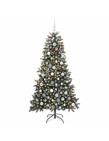 Albero di Natale artificiale con 300 LED Verde 99 x 99 x 180 cm