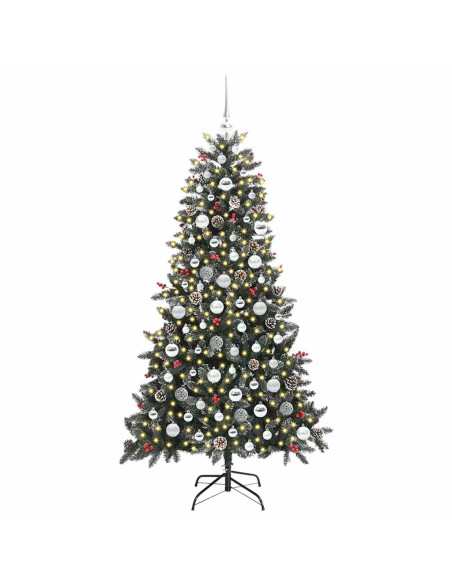 Albero di Natale artificiale con 300 LED Verde 99 x 99 x 180 cm