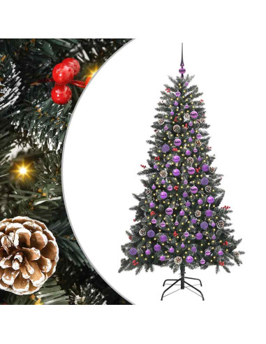 Albero di Natale artificiale con 300 LED Verde 99 x 99 x 180 cm