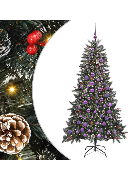 Albero di Natale artificiale con 300 LED Verde 99 x 99 x 180 cm