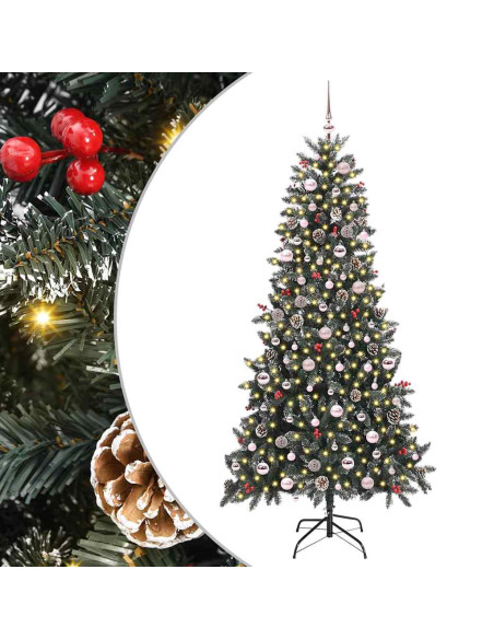 Albero di Natale artificiale Verde 129.5 x 129.5 x 240 cm