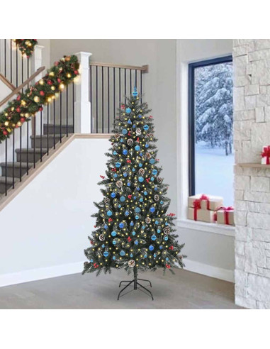 Albero di Natale artificiale Verde 129.5 x 129.5 x 240 cm