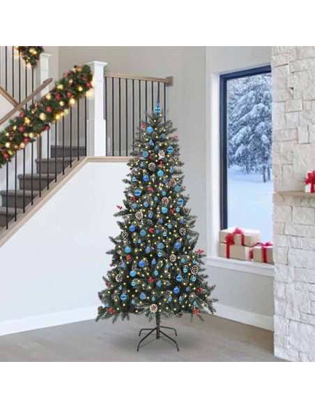 Albero di Natale artificiale Verde 129.5 x 129.5 x 240 cm