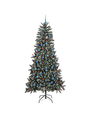 Albero di Natale artificiale Verde 129.5 x 129.5 x 240 cm