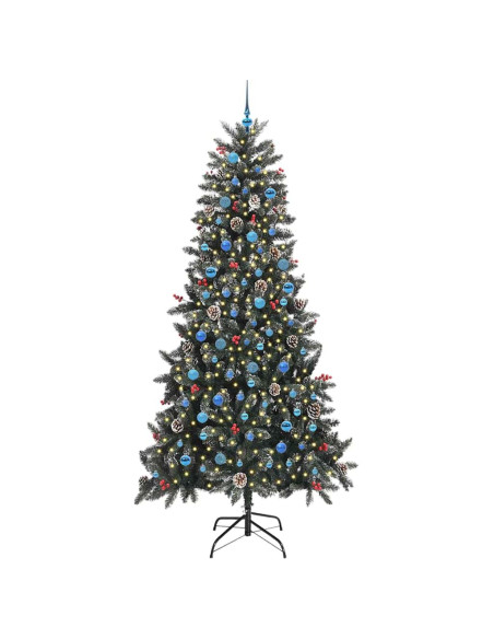 Albero di Natale artificiale Verde 129.5 x 129.5 x 240 cm