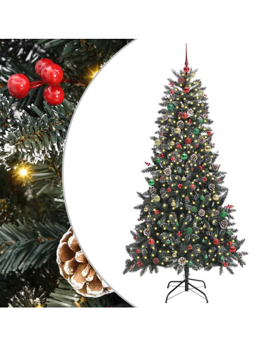 Albero di Natale artificiale Verde 129.5 x 129.5 x 240 cm