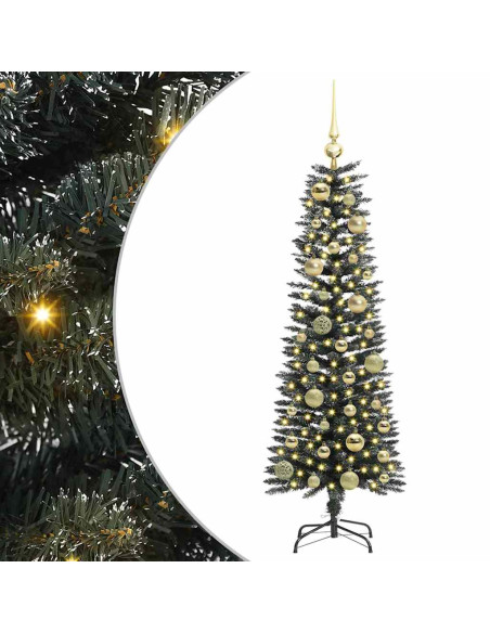 Albero di Natale artificiale Verde 40.5 x 40.5 x 120 cm